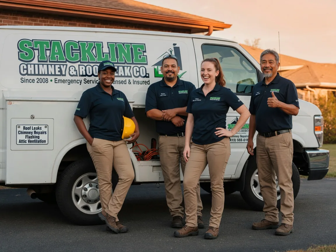 Chimney flashing repair company in Martinsville, MO